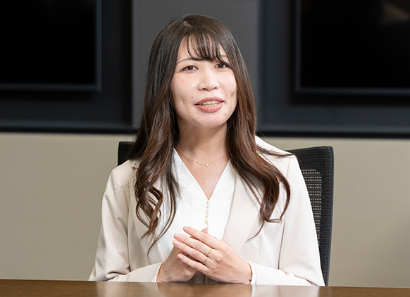 三菱UFJモルガン・スタンレー証券 リモート企画部 事業開発課 （当時は業務企画部証券アカデミー）部長代理 樋口 詩歩さん