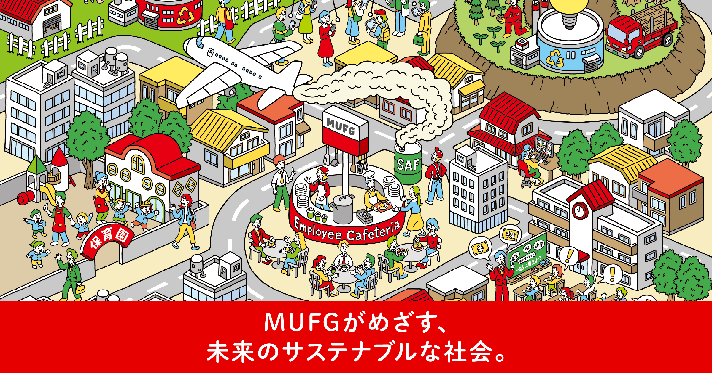 MUFGがめざす、未来のサステナブルな社会。 | 三菱ＵＦＪフィナンシャル・グループ