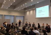 大学での講演の様子