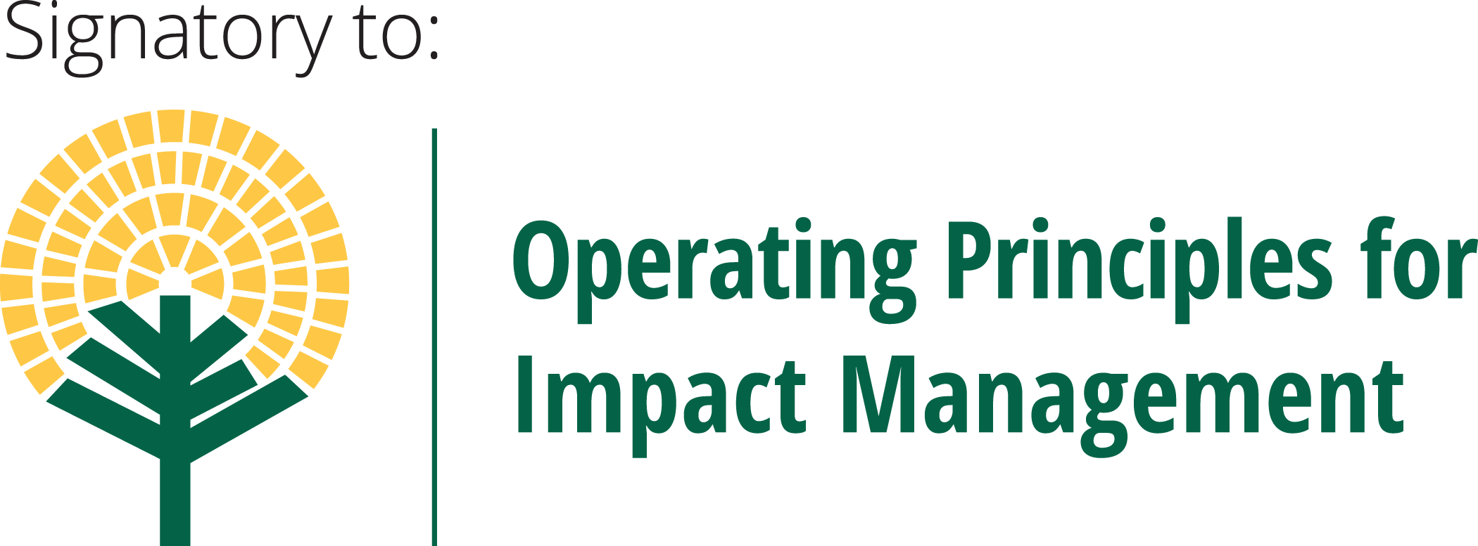 Operating Principles for Impact Management