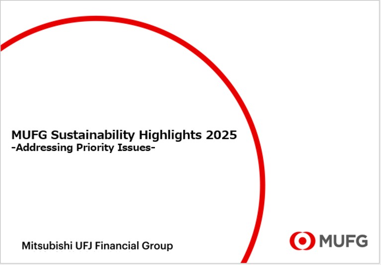 MUFG Sustainability Highlights 2025
