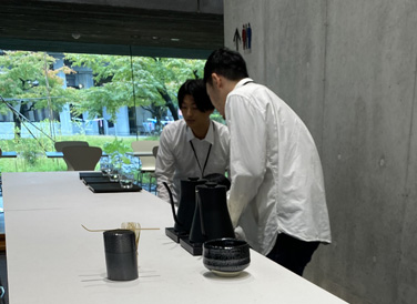 KOGEI Caféの様子