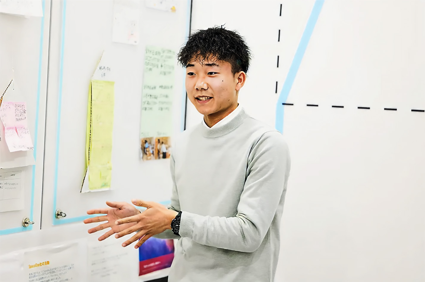 Kentaro Kiyono, Undergraduate Student, Faculty of Tourism, Wakayama University