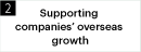 2.Supporting companies’ overseas growth
