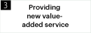 3.Providing new valueadded service