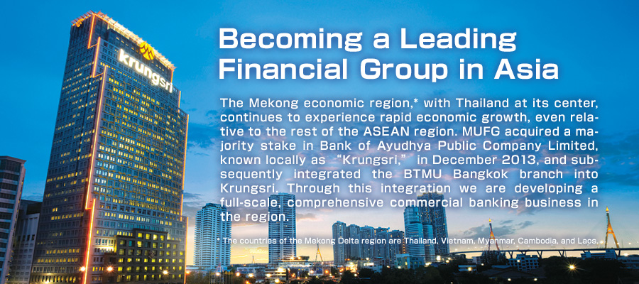Becoming a Leading Financial Group in Asia