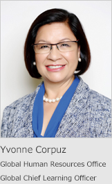 Yvonne Corpuz Global Human Resources Office Global Chief Learning Officer