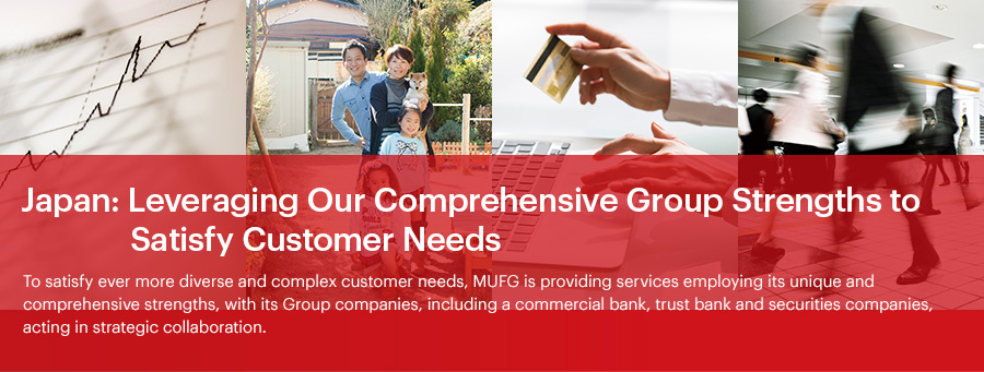 Japan: Leveraging Our Comprehensive Group Strengths to Satisfy Customer Needs