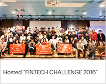 Hosted “FINTECH CHALLENGE 2016”