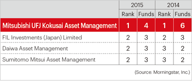 Awards for Domestic Investment Trust Funds